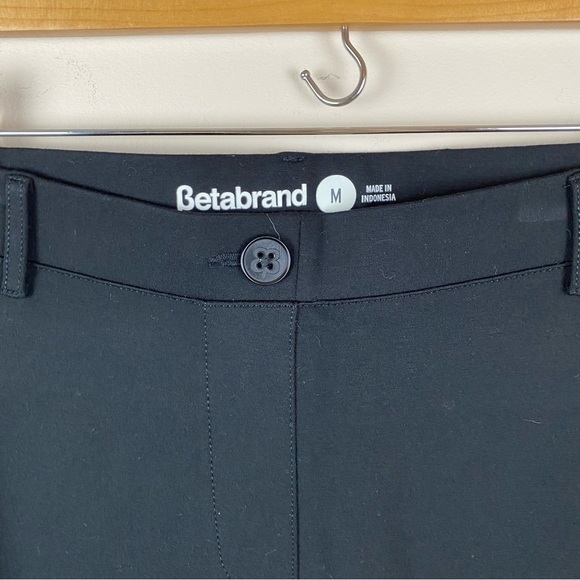 Betabrand Straight Leg Classic Yoga Dress Pant - Picture 3 of 5